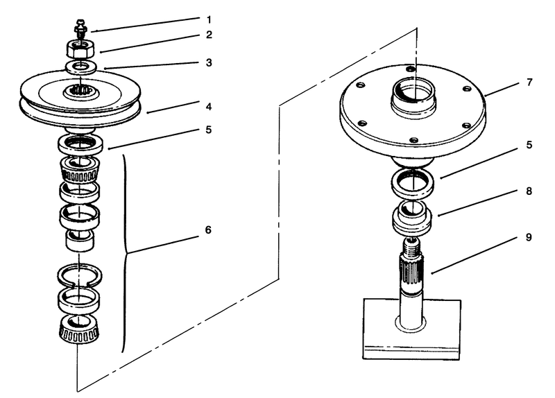 Drive Spindle No 27 0870