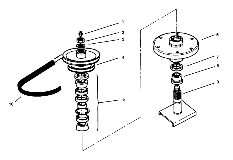 Drive Spindle No 54 7781