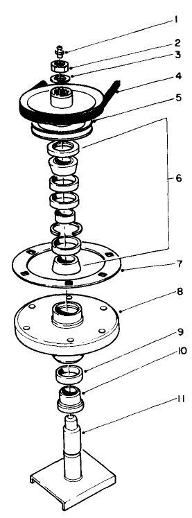 Drive Spindle No 54 7781