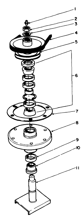 Drive Spindle No 54 7781