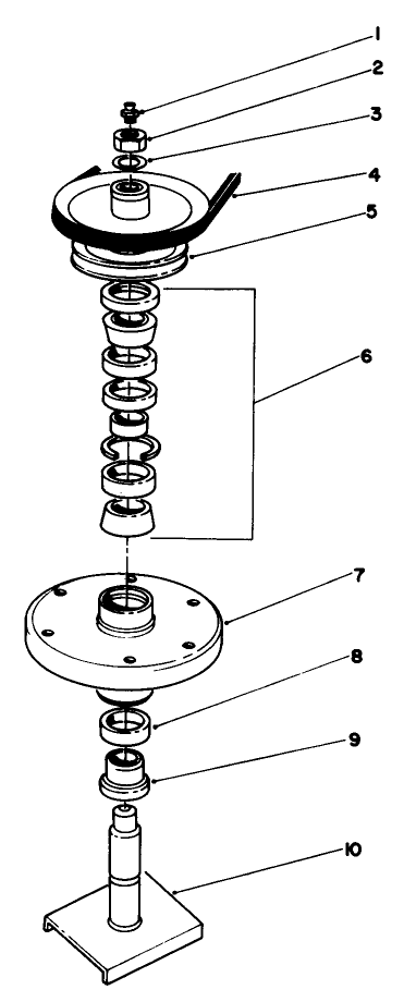 Drive Spindle No 54 7781