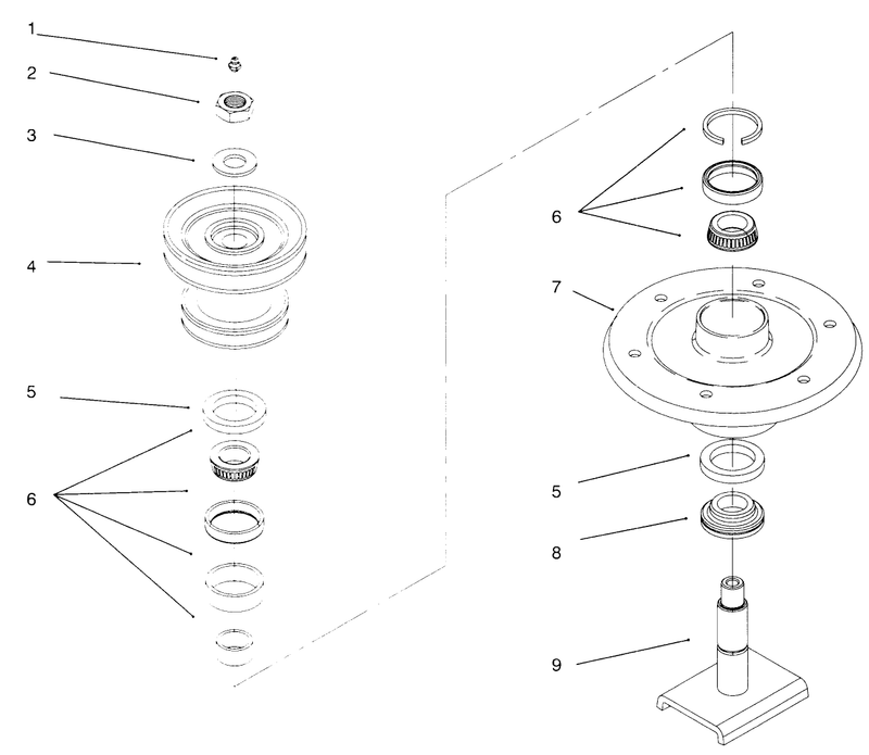 Spindles No 54 7781