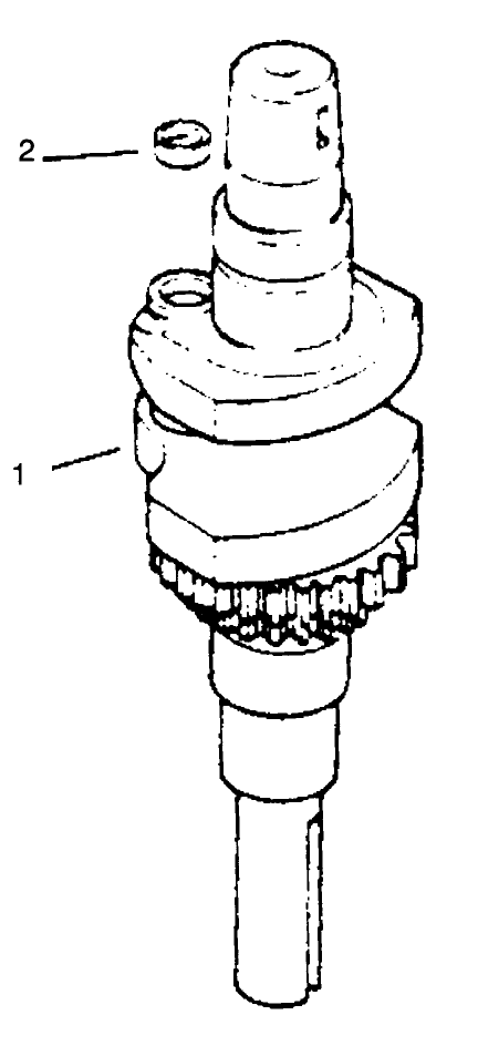 Crankshaft Engine Kohler Model No Cv125t 1254