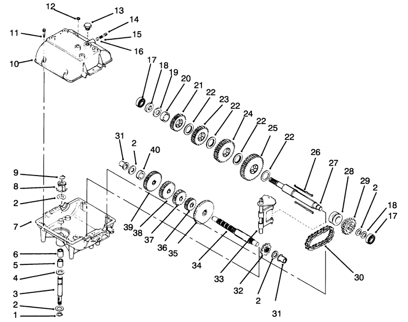 Peerless Transmission Model No 700 039