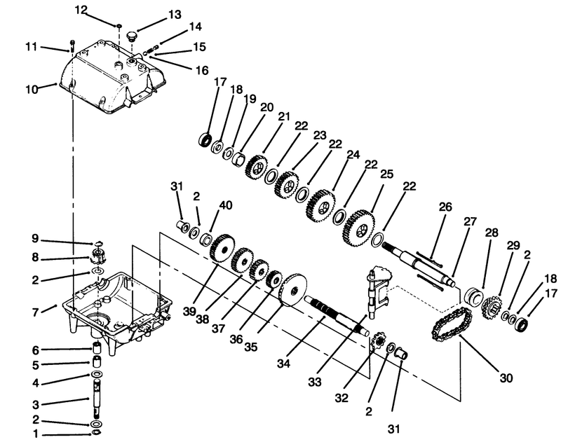 Peerless Transmission Model No 700 039