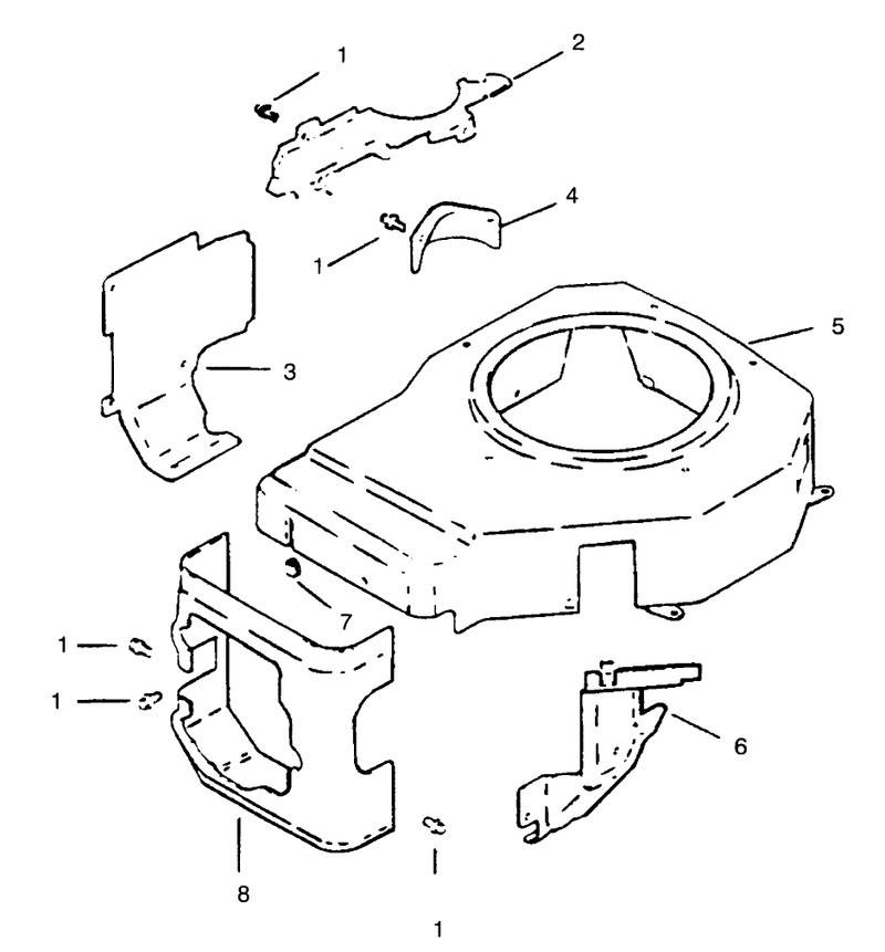 Blower Housing and Baffles