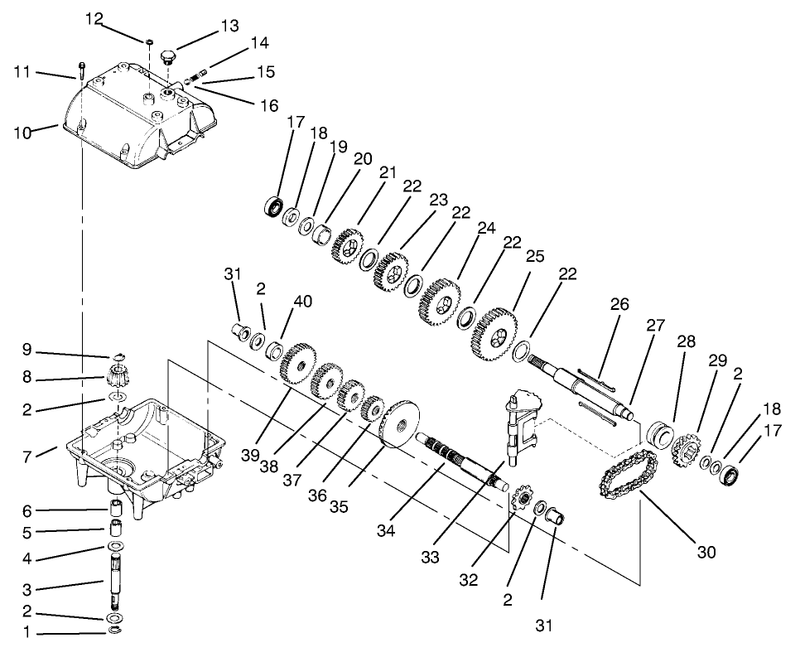 Peerless Transmission Model No 700 039
