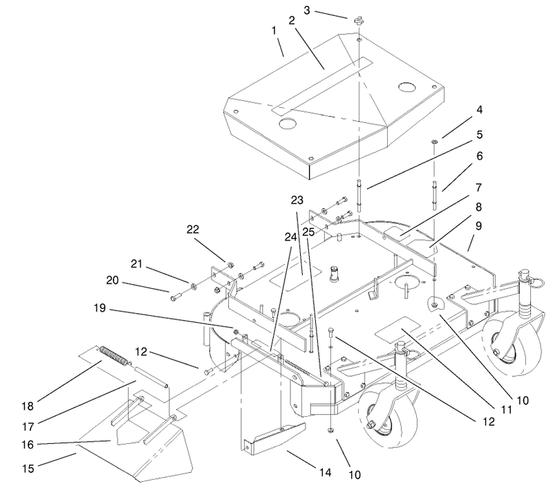 36in Deck Assembly