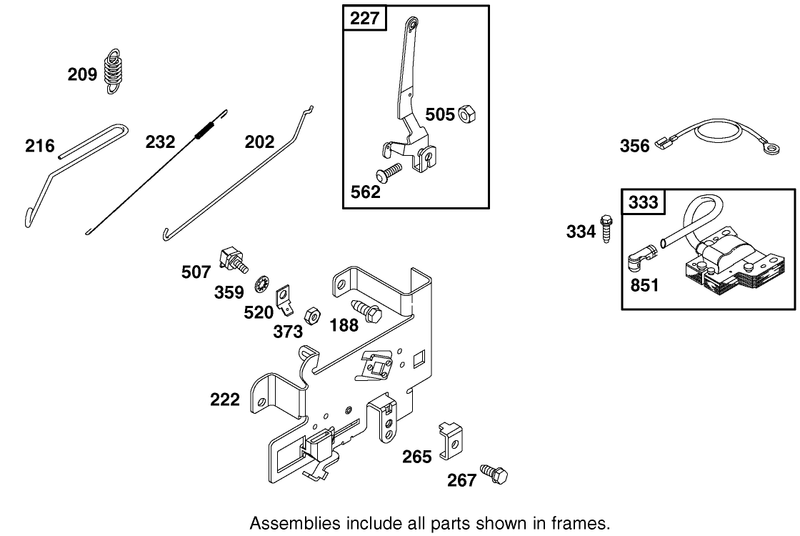 Engine Briggs and Stratton Model 28b702 1041 E1