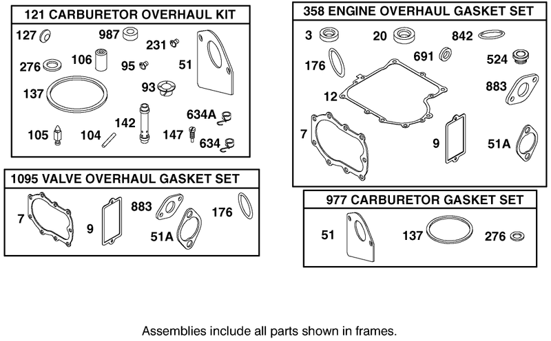 Engine Briggs and Stratton Model 28b702 1041 E1