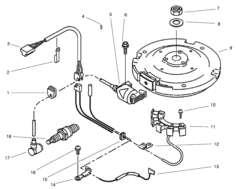 Electric Equipment Assembly Kawasaki Model FB460V LS08
