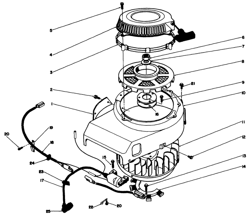 Recoil and Flywheel Assembly