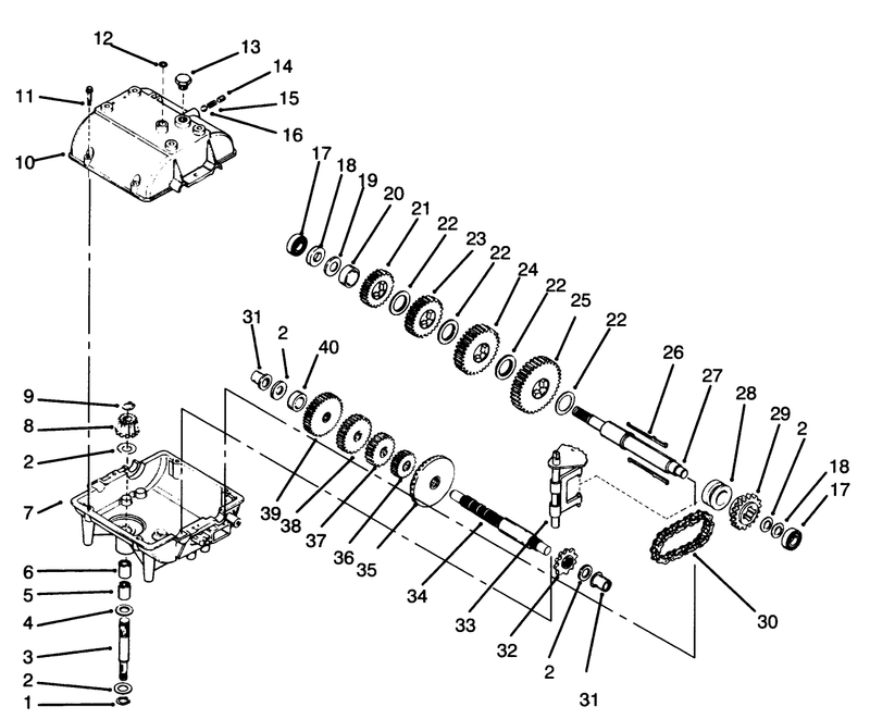 Peerless Transmission Model No 700 039