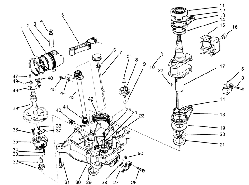 Crankcase Assembly continued