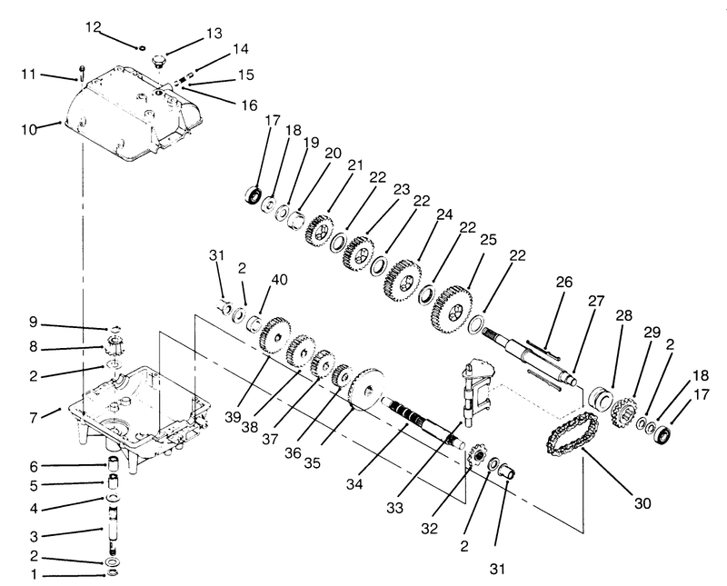 Peerless Transmission Model No 700 039