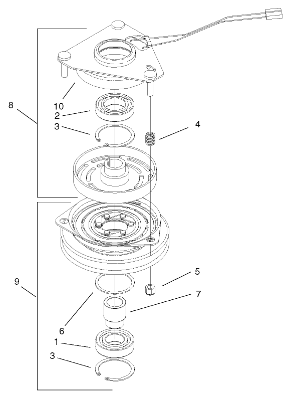 Clutch Asm No 54 3200