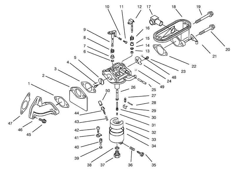 Carburetor Kawasaki Model B400v Type R300