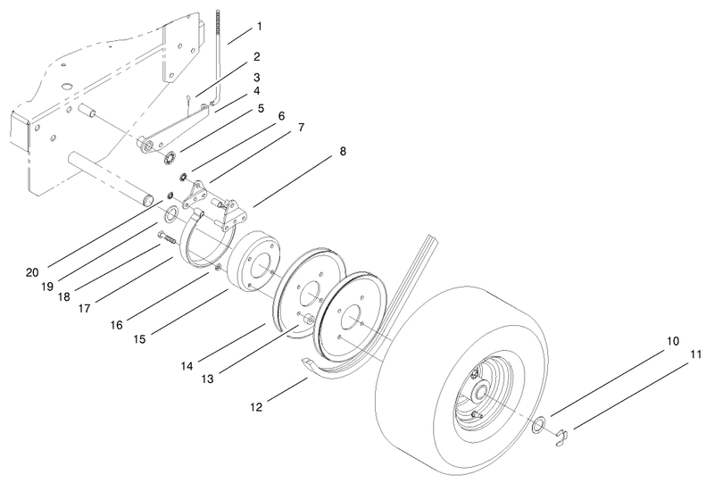Wheel and Brake Assembly
