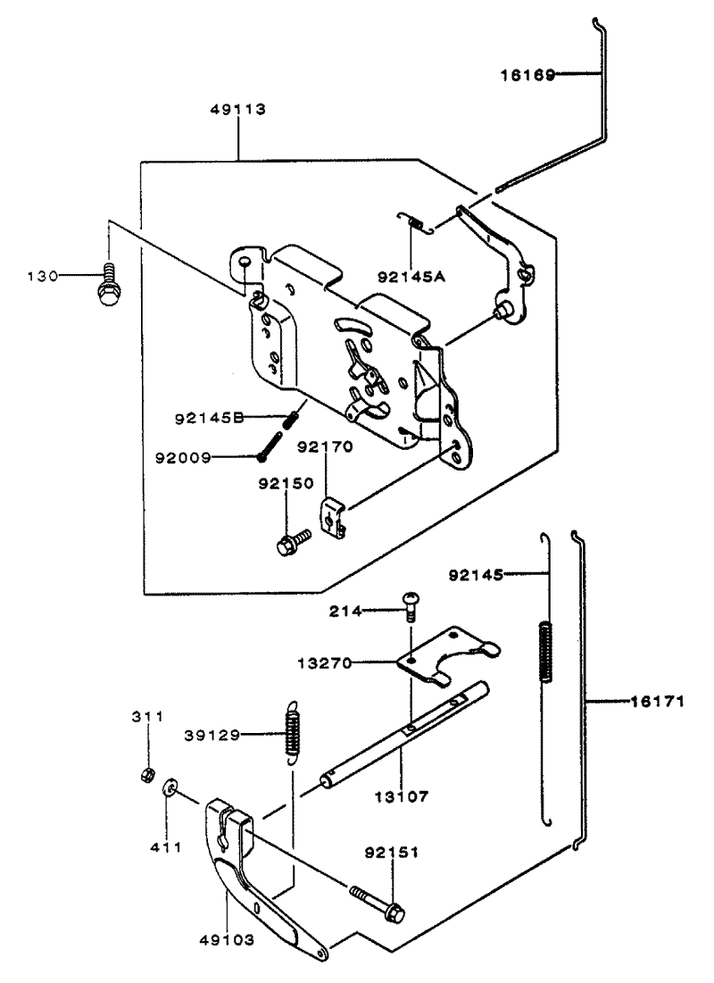 Control Equipment Assembly Continued Kawasaki FH500V AS25