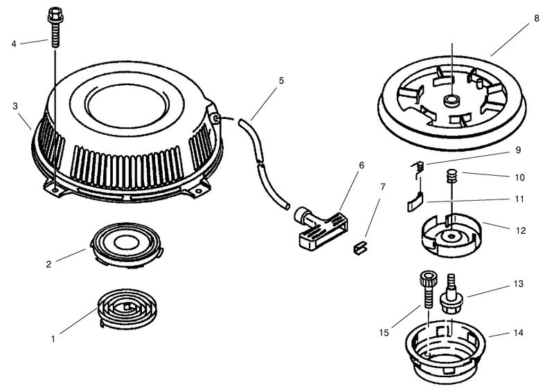 Starter kawasaki Fb460v Ms14