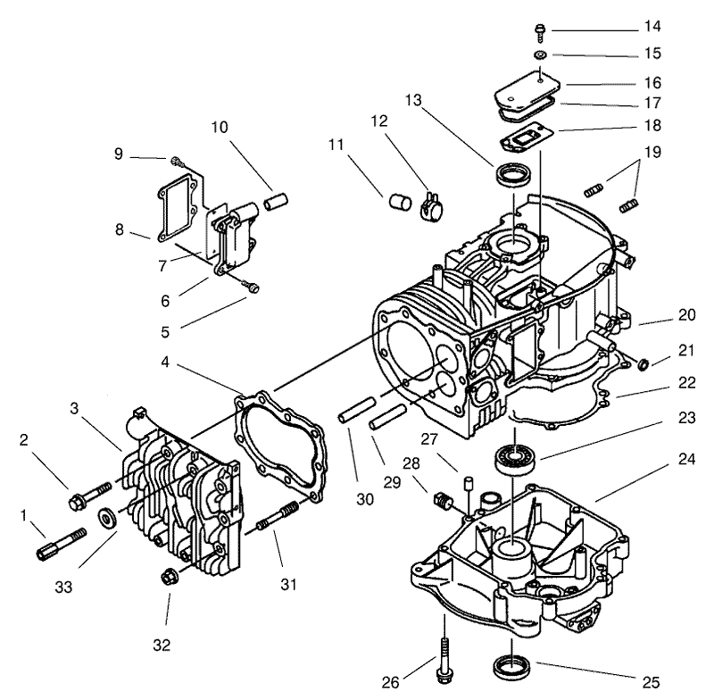Crankcase Kawasaki FB460V MS14