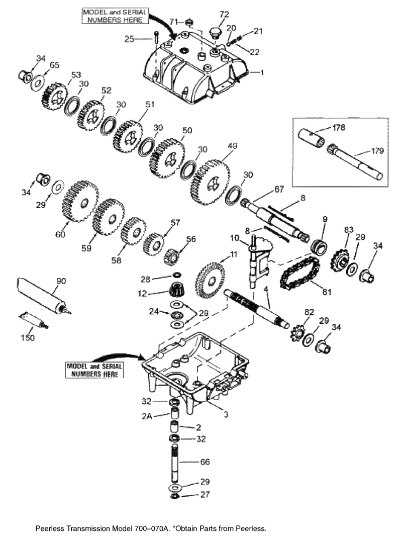 Transmission Assembly No 1 323500