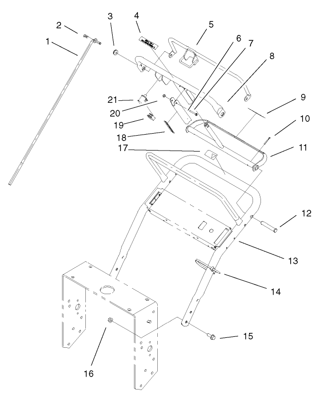 Upper Handle Assembly
