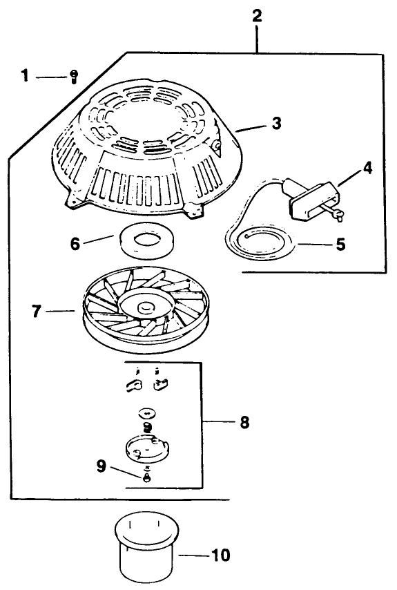 Starting System Kohler Engine Model No Cv14 T 1412