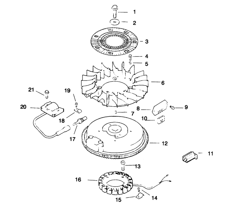 Engine Kohler Model No Cv14 T 1412