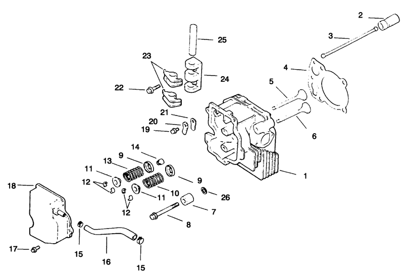 Engine Kohler Model No Cv14 T 1412