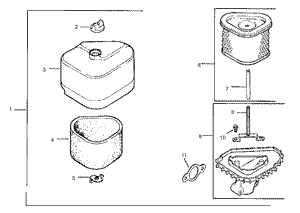 Air Cleaner Assembly Kohler CV15T PS 41560