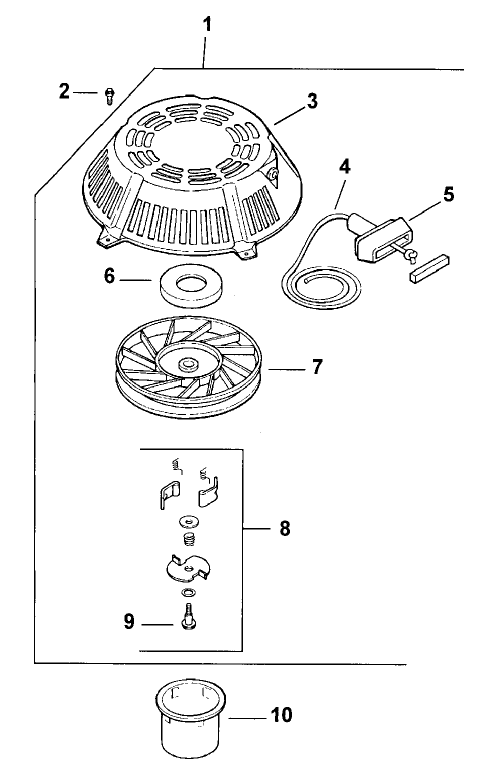 Starter Assembly Kohler CV15T PS 41560