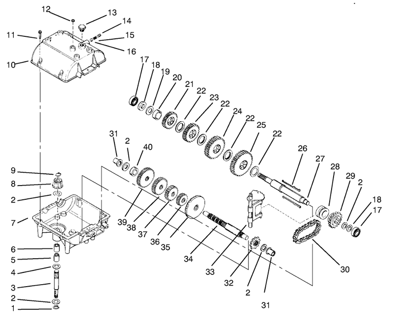 Peerless Transmission Model No 700 039