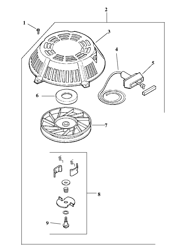 Starter Assembly Kohler CV15T 41608