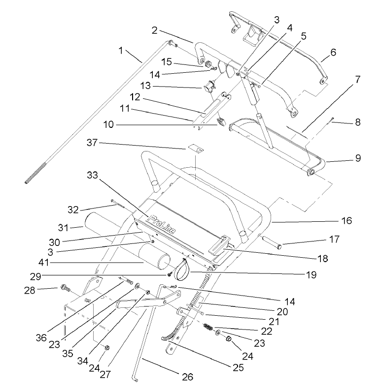 Upper Handle Assembly