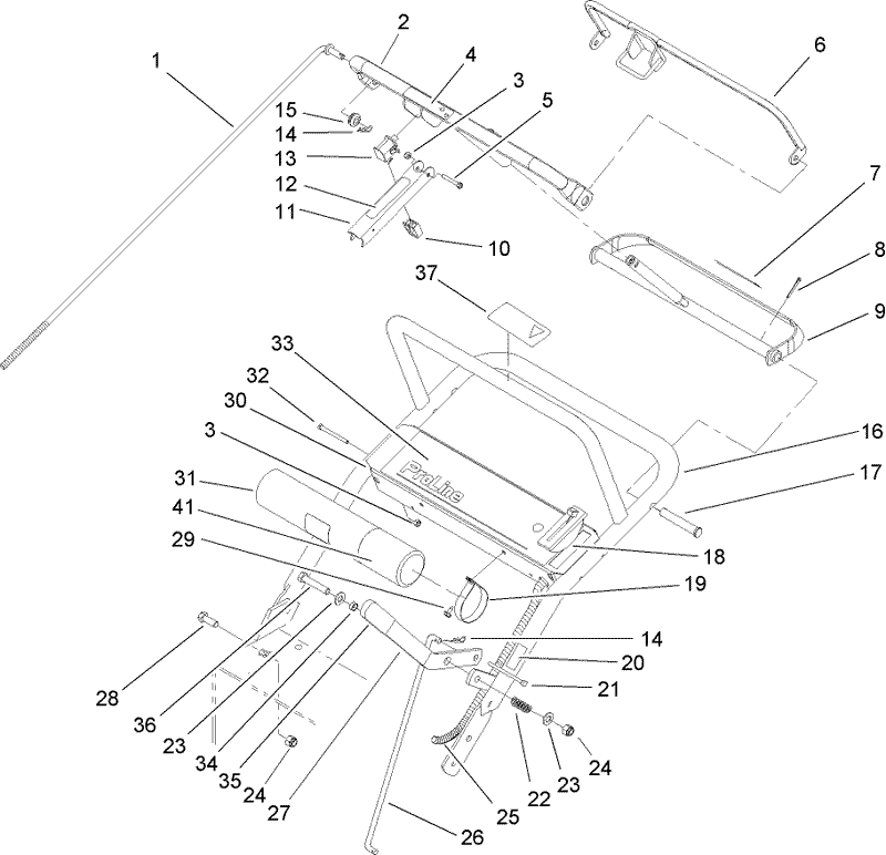 Upper Handle Assembly