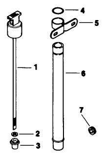 Dipstick Engine Kohler Model No Mv16s Type 56511