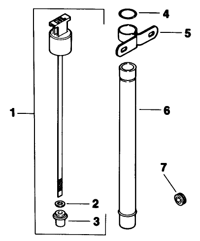 Dipstick Engine Kohler Model No Mv16s Type 56519