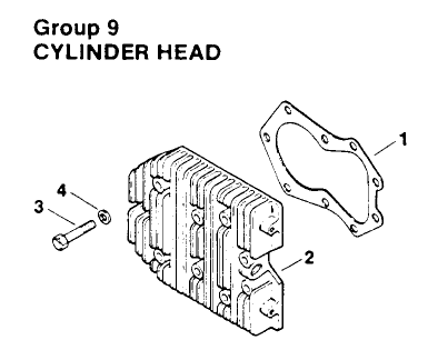 Cylinder Head Engine Kohler Model No Mv16s Type Ps56519