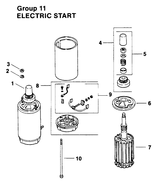 Electric Start Engine Kohler Model No Mv16s Type Ps56519