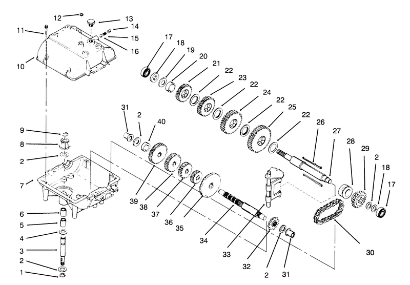 Peerless Transmission Model No 700 039