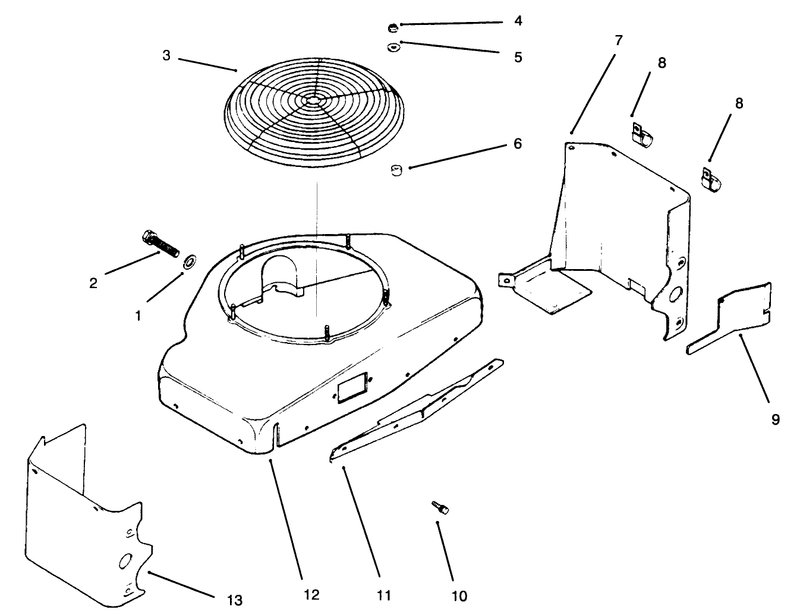 Blower Housing And Baffles
