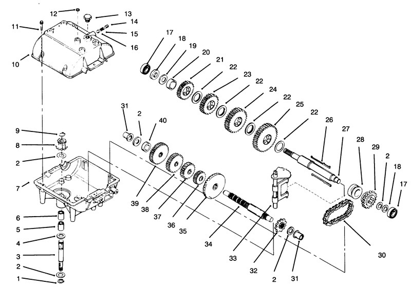 Peerless Transmission Model No 700 039