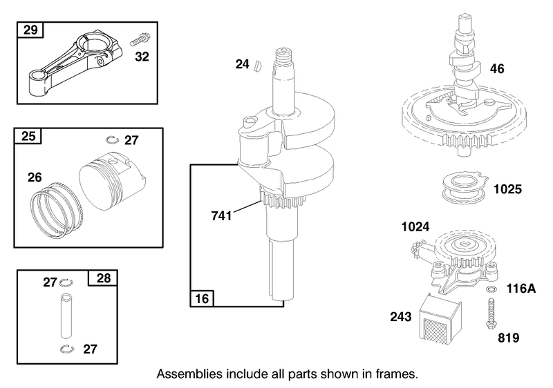 Engine Briggs and Stratton Model 303776 1188 A1