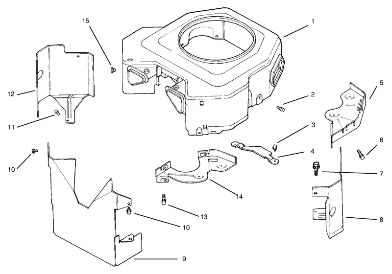 Blower Housing and Baffles