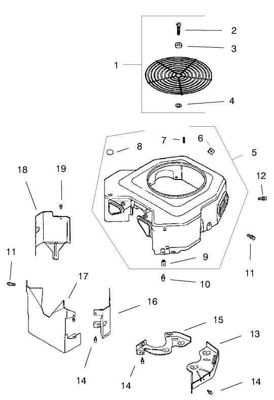 Blower Housing and Baffles