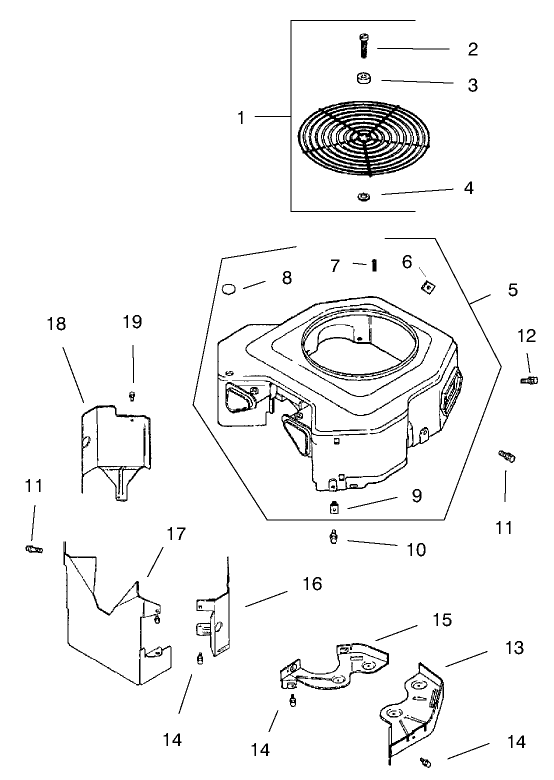 Blower Housing and Baffles