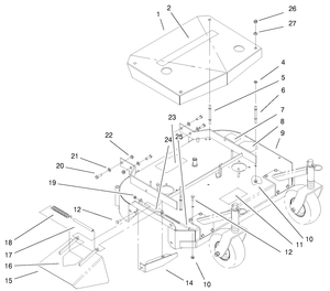 36in Deck Assembly