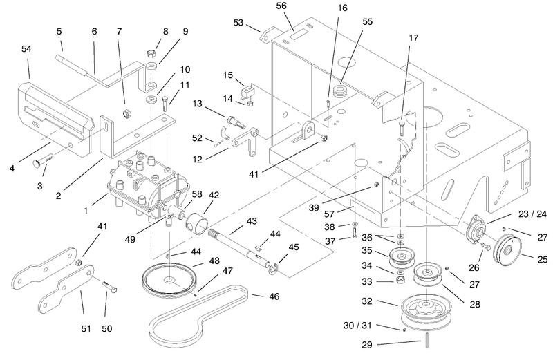 Transmission Pulleys And Drive Belt