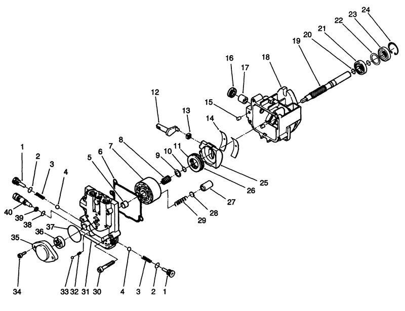 Hydraulic Pump Assembly No 82 8220